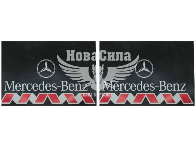 Бризговик вантаж. MERCEDES 585х400мм. (Polytep)