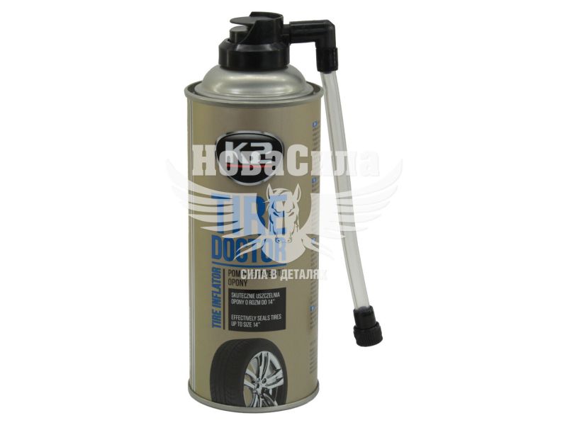 Герметик проколотих шин (K2) Tire Doktor 400мл. (B310)