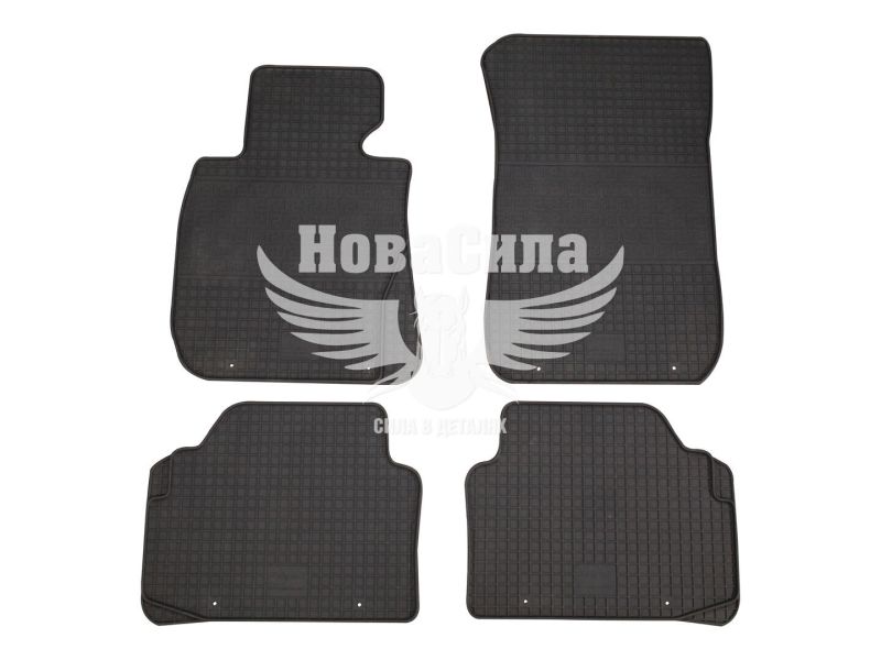 Автокилимки в салон BMW 3 (E90) з05-11р.в. (Polytep) (гумові) кт.-4шт.