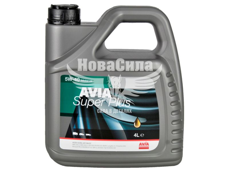 Моторна олива бензин, дизель 5W-40 (AVIA) SUPER PLUS 4л.
