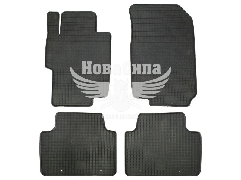 Автокилимки в салон Honda Accord 7 з03р.в. (Polytep) (гумові) кт.-4шт.