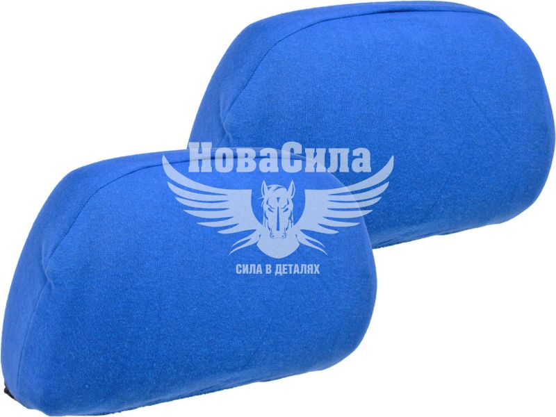 Чохли на підголовники (Beltex) Унів. сині Cotton (к-т.-2шт.) (BX92300)