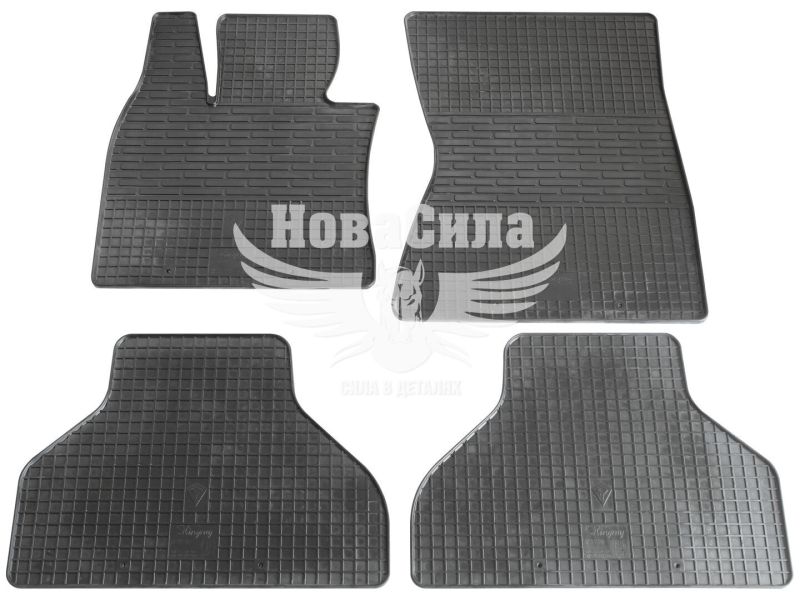 Автокилимки в салон BMW X5 (E70) з06-13р.в. (Stingray) (гумові) кт.-4шт.