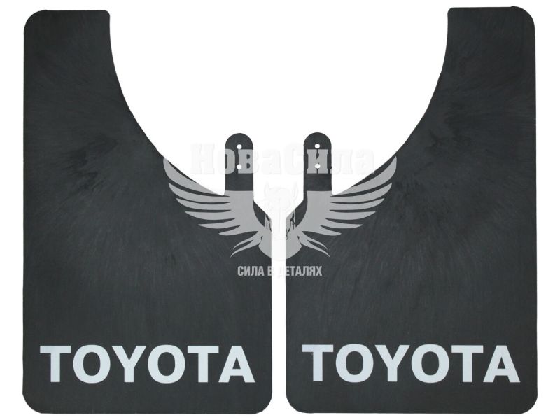Бризговик унів. (Polytep) XL TOYOTA 230х375мм. к-т 2шт.