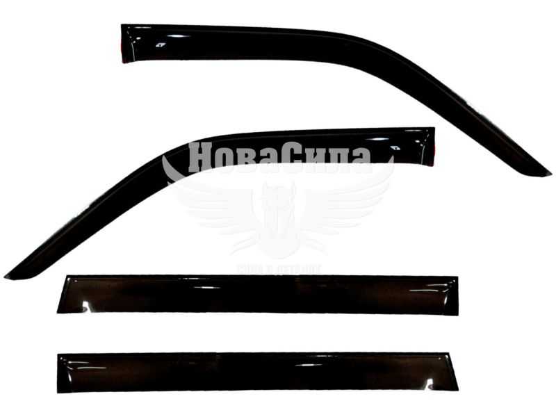 Вітровики Mitsubishi Pajero Sport з96-05р.в. клеючі (Cobra) (M41498)