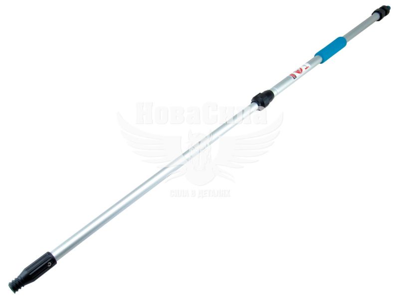 Ручка до щітки миття автомобіля метал. (Bi-Plast) телескоп. 70-130см. (BP-31)