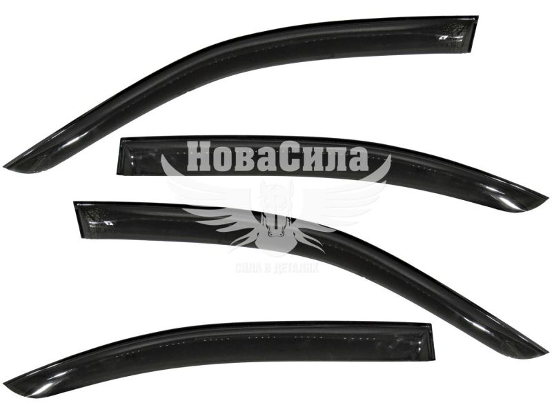 Вітровики Skoda Octavia A4 з96-05р.в. клеючі (Cobra) (S20498)