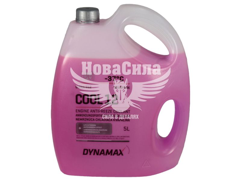 Тосол антифриз червоний -37 (Dynamax) G-12 5л. (502578)