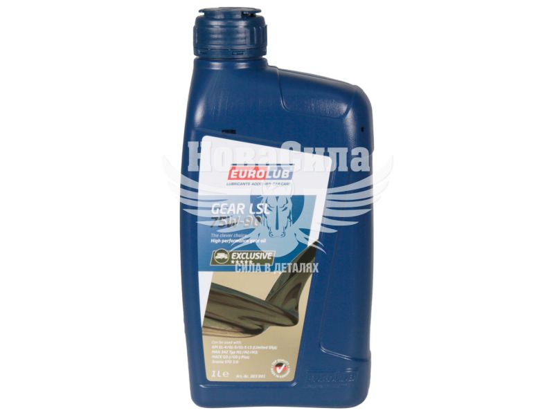 Трансмісійна олива 75W-90 (EuroLub) GEAR LSL 1л. (383001)