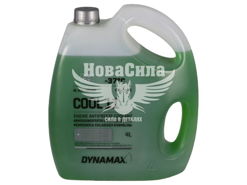 Тосол антифриз зелений -37 (Dynamax) G-11 4л. (503275)