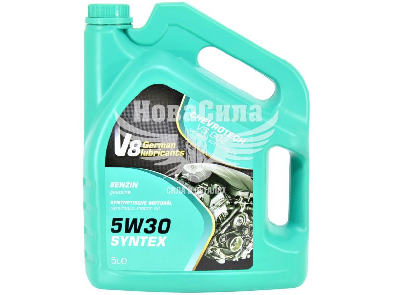 Моторна олива бензин 5W-30 (V8) Syntex Benzin 5л.