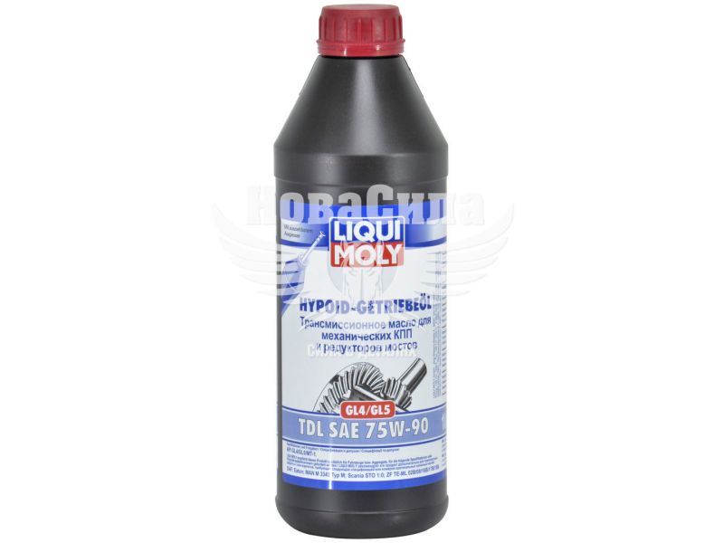 Трансмісійна олива 75W-90 (Liqui Moly) Hypoid-Getriebeoil TDL GL-4/GL-5 1л. (1407)
