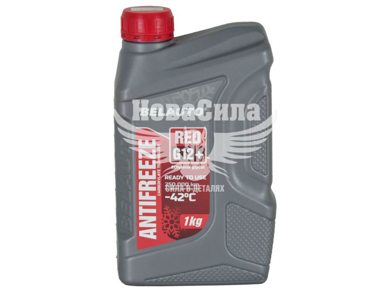 Тосол антифриз червоний -42 (Belauto) G-12+ 1кг. (AF1510)