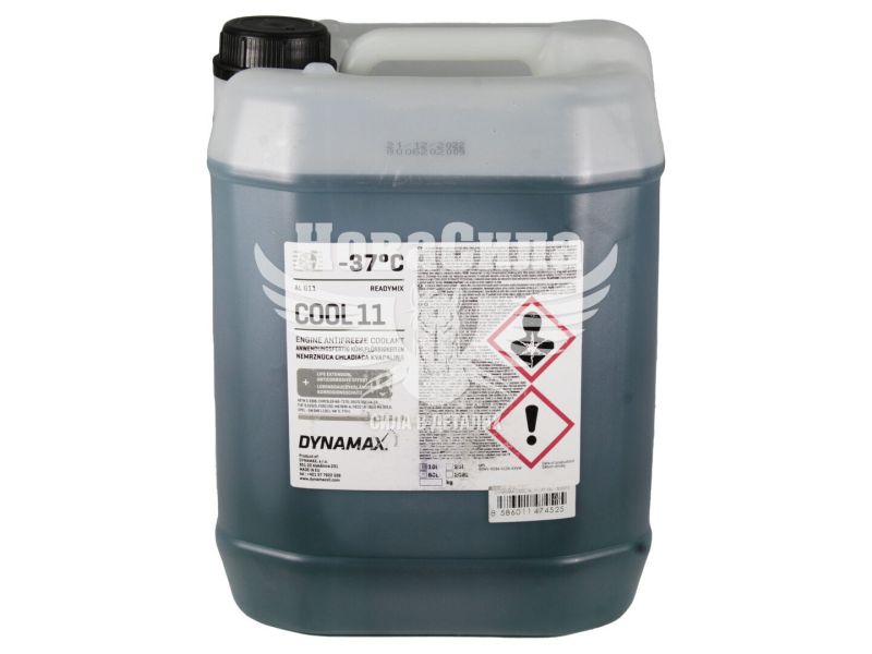 Тосол антифриз синій -37 (Dynamax) G-11 10л. (503273)
