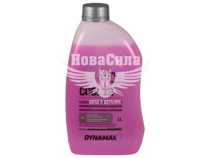 Тосол антифриз червоний -37 (Dynamax) G-12 1л. (502575)