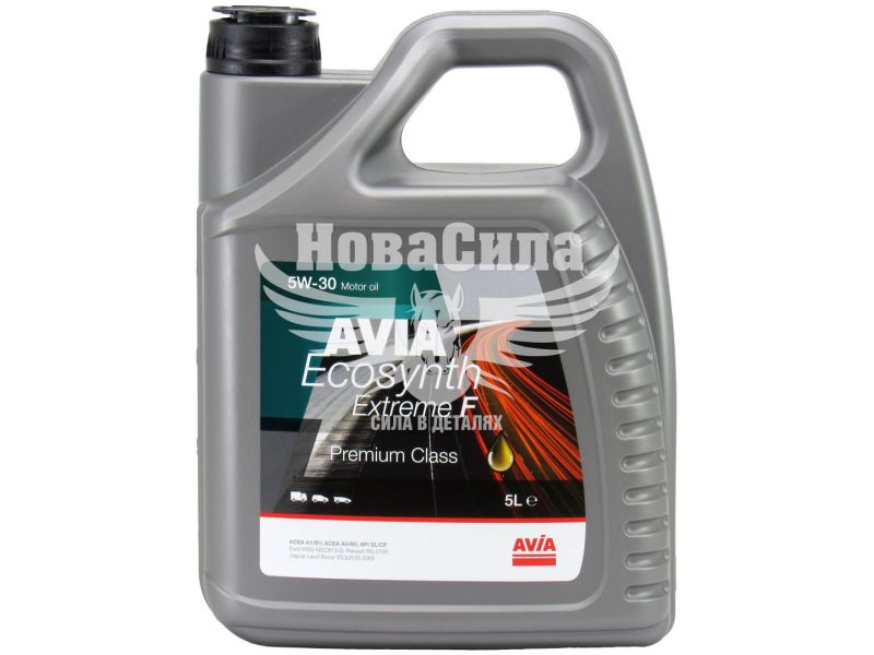 Моторна олива бензин, дизель 5W-30 (AVIA) ECOSYNTH Extreme F 5л.