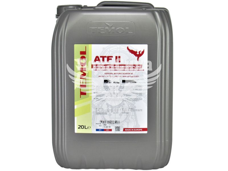 Трансмісійна олива ATF (Temol) Dexron IID 20л. (T-ATF2-20L)