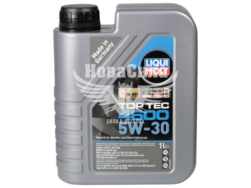 Моторна олива бензин, дизель 5W-30 (Liqui Moly) Top Tec 4600 1л. (8032)