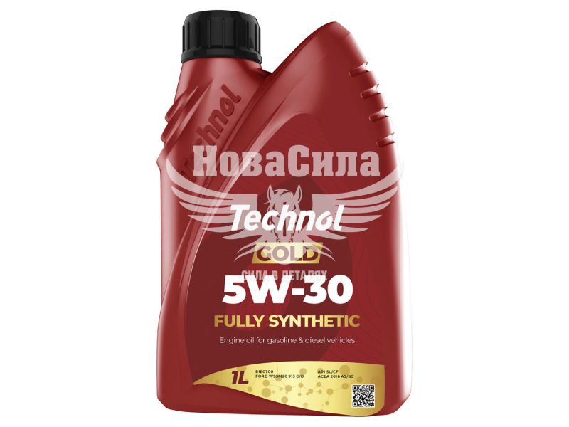 Моторна олива бензин, дизель 5W-30 (Technol) Gold 1л. (TL90014)