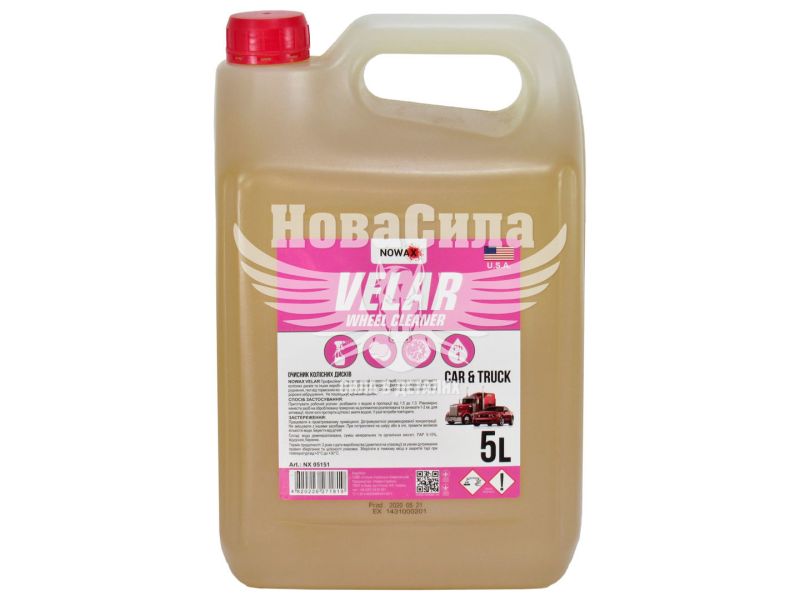 Очисник дисків (Nowax) Wheel Cleaner 5л. (NX05151)
