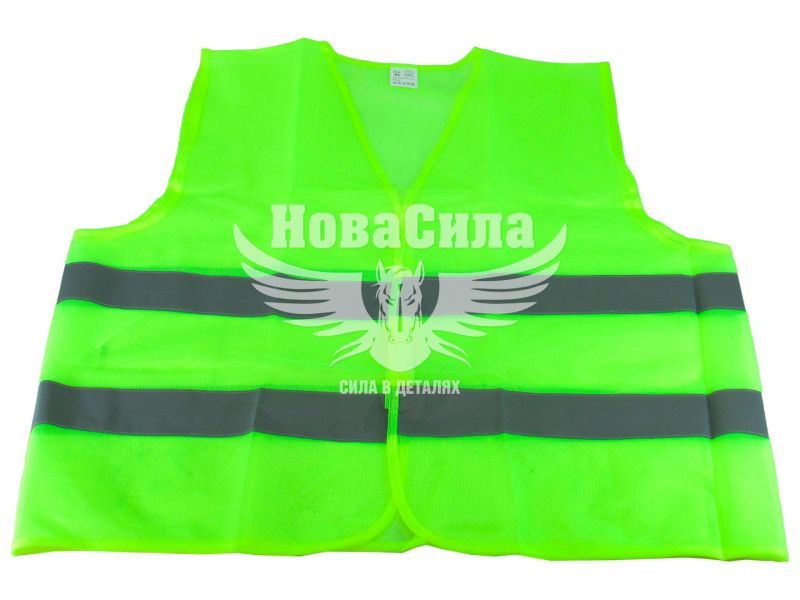 Жилет сигнальний (Beltex) XL зелен. (аварійка отражаюча) (BX18100)