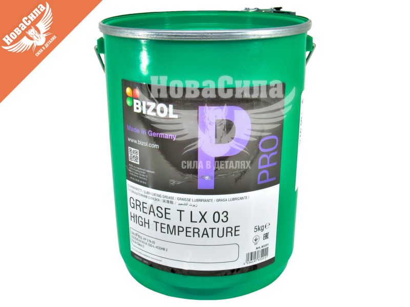 Змазка Літієва (Bizol) 5кг. синя (Pro Grease T LX 03) (B83201)