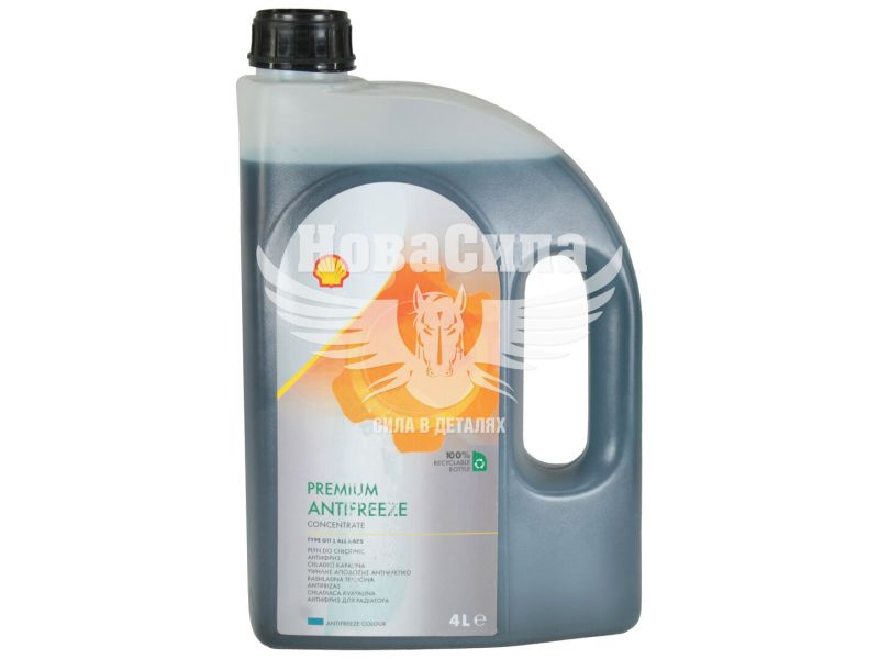 Тосол антифриз зелений -38 (Shell) G-11 4л.