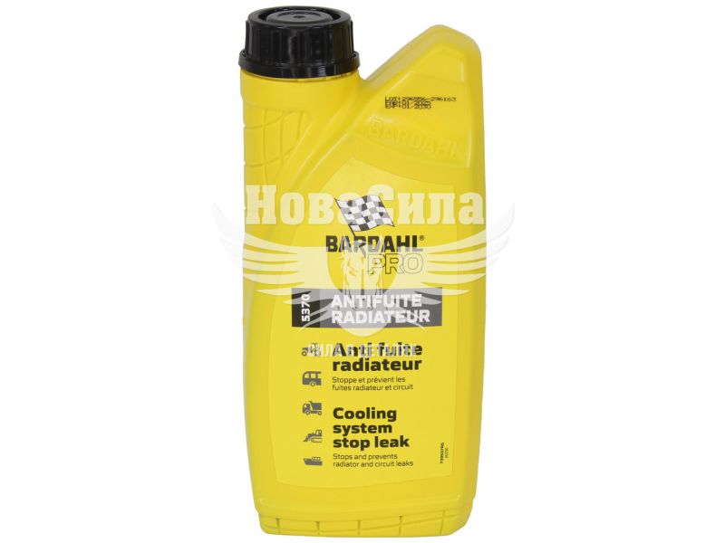 Герметик радіатора рідкий (Bardahl) Radiator Stop Leak 1л. (для вантажних авто) (5370)