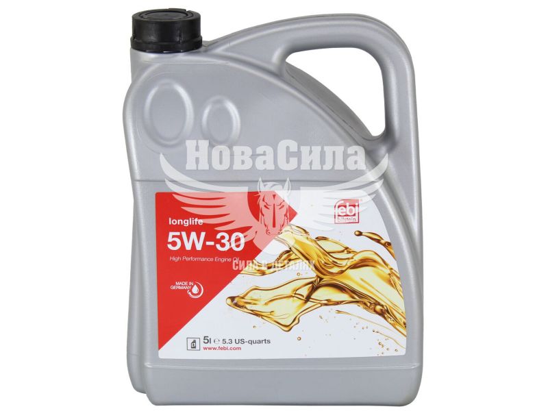 Моторна олива бензин, дизель 5W-30 (Febi) Longlife 5л. (32943)