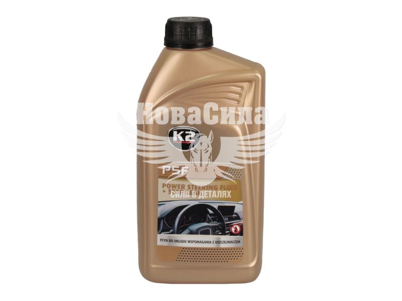 Герметик та рідина для гідропідсилювача керма (K2) Power Steering Fluid + Stop Leak 1л. (O5821E)