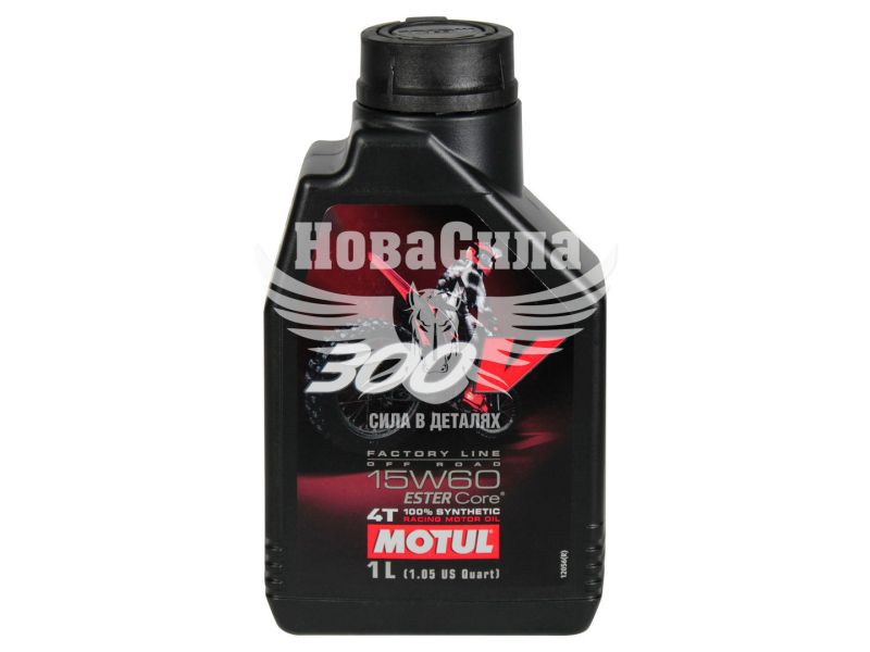 Моторна олива 4-Т 15W-60 (Motul) 300V Factory Line Road Racin 1л. (845711)