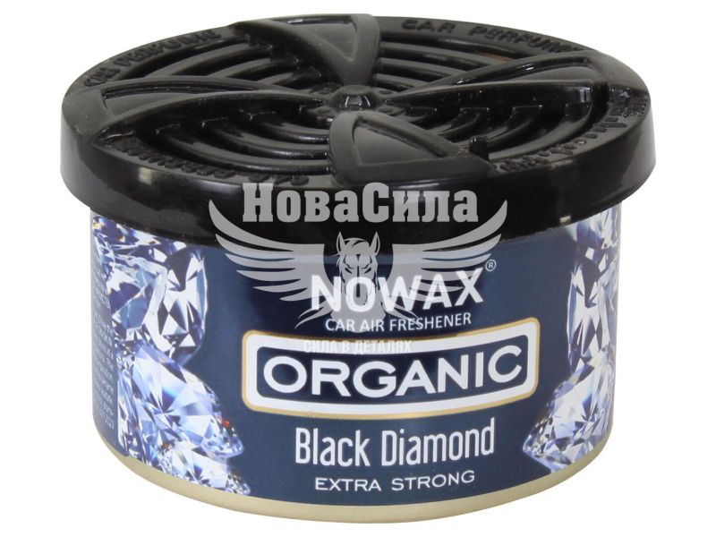 Ароматизатор (Nowax) Organic Black Diamond (під сидіння) 40гр. (NX00106)