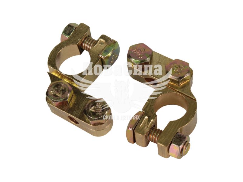 Клеми для акумулятора (Molder Tools) легкові, латунь 185гр. (MA21110)