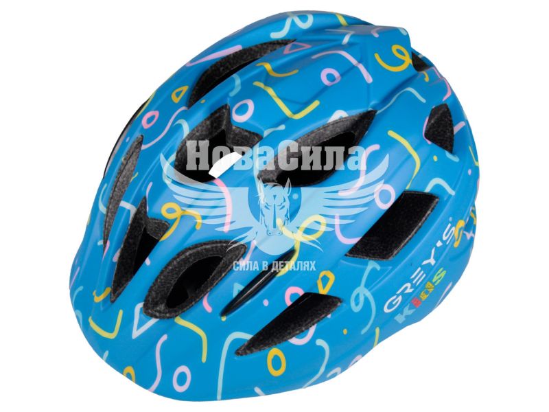 Велосипедний шолом (Greys) S дитячий синій матовий (GR22132)