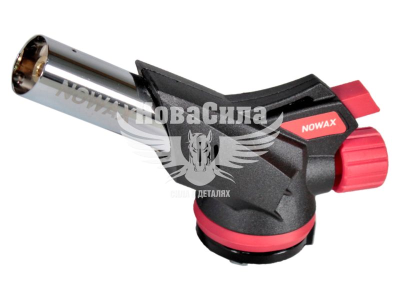 Горілка газова (пальник) (Nowax) довж. 80мм, діам. 22мм. поворотний (NX12390)