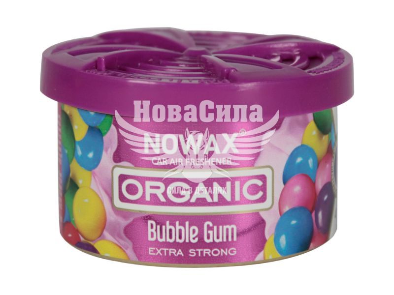 Ароматизатор (Nowax) Organic Bubble Gum (під сидіння) 40гр. (NX00108)
