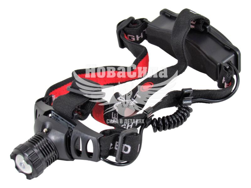 Ліхтарик на голову (Yato) 3 Вт лінзовий LED (3хААА) (YT-08590)
