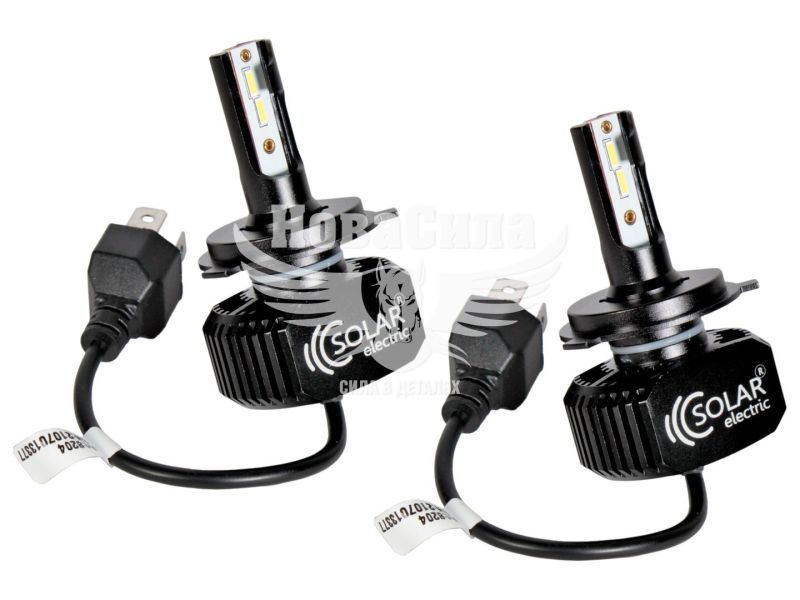 Лампочка LED H4 (Solar) CSP 1860 (6000K 40W) (8204)