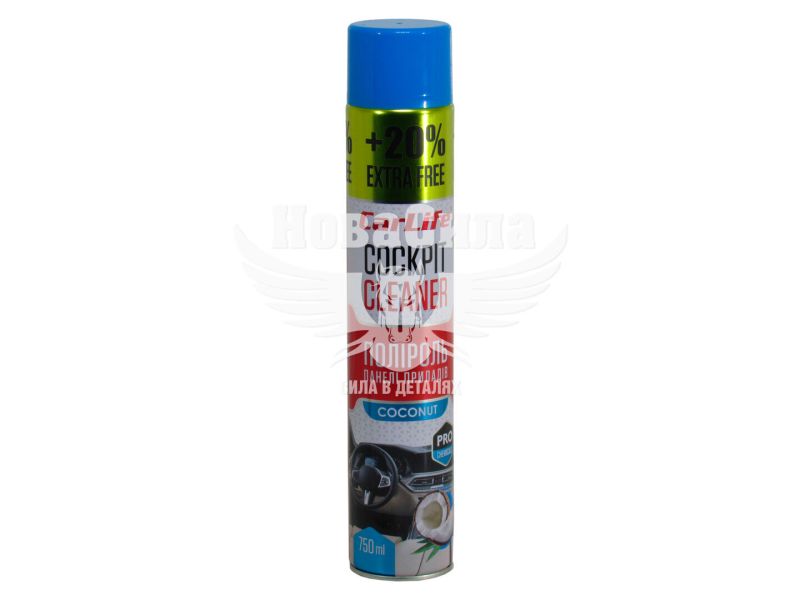 Поліроль пластика (CarLife) Cockpit Cleaner Coconut 750мл. (CF758)