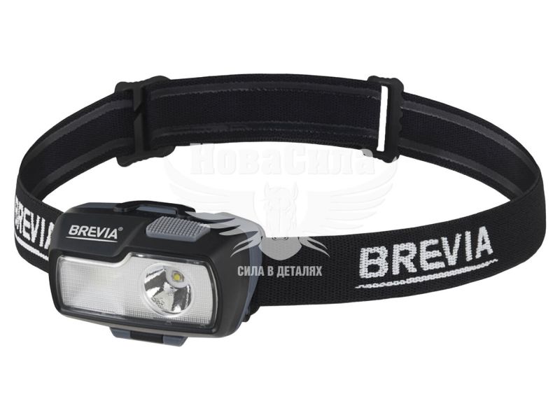 Ліхтарик на голову (Brevia) LED 470lm, 2хАА, IP64 (14470FSAX1)