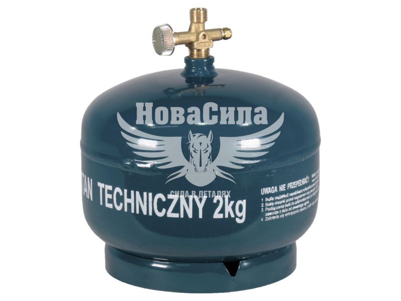 Балон газовий металевий 4.8л (GZWM S.A.) (BT-2)