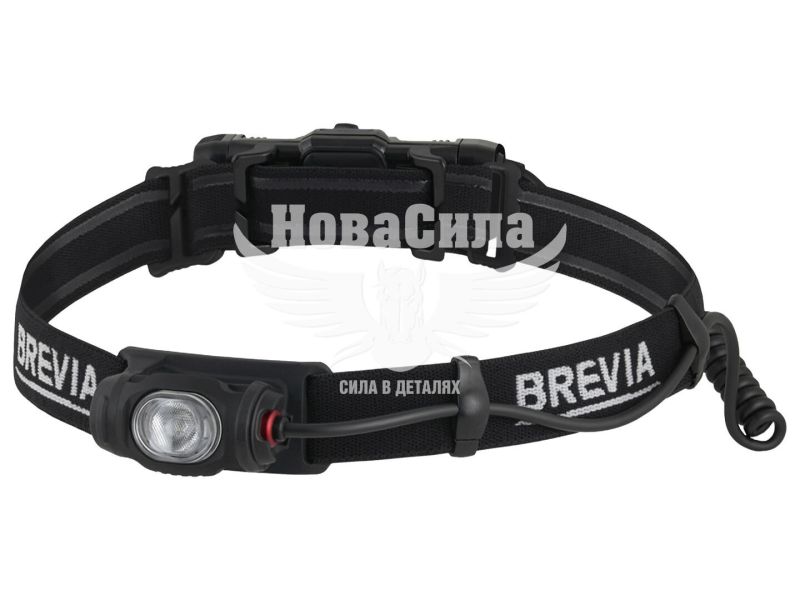 Ліхтарик на голову (Brevia) LED 500lm, 2600mAh, Micro-USB, IP64 (14500FAX1)