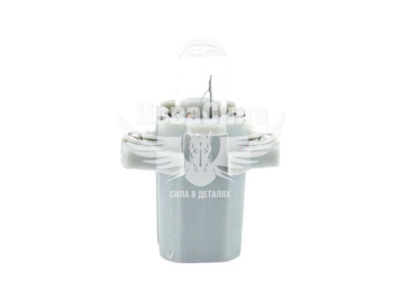 Лампочка без цоколя семечка W1.2W біла 24V-1,2Вт B8.3d (Brevia) (з патроном) (упак.-10шт.) (24322C)