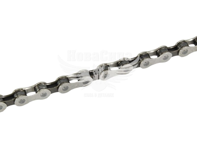 Ланцюг велосипедний 8 швидкостей, 116 ланок, 1/2"х3/32", S8 (Greys) Half Silver/Brown (GR24208)