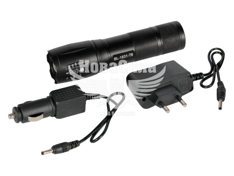 Ліхтарик ручний (Bailong) лінзовий POLICE 10000W (BL-1831-T6) (BL-1831-T6)