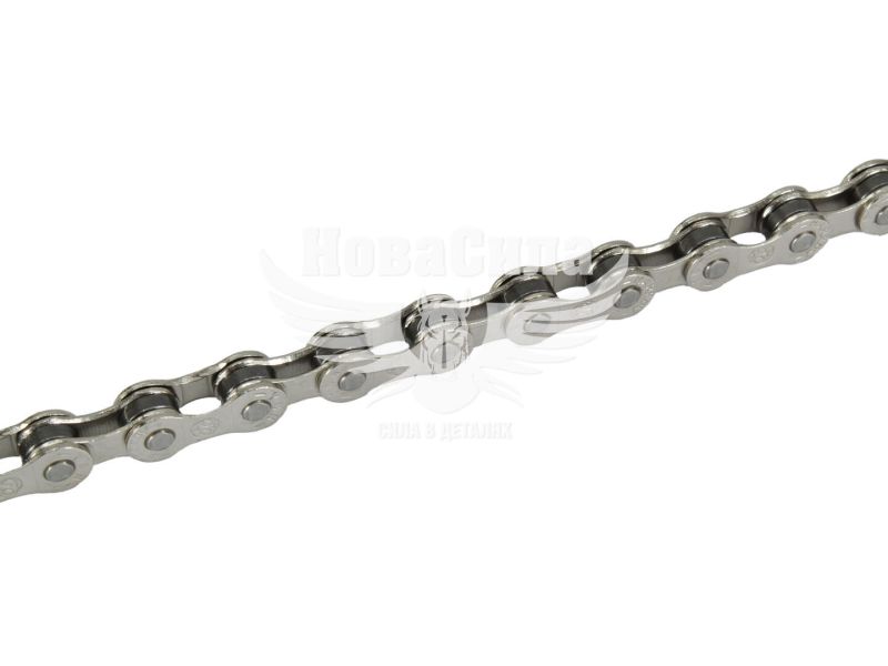 Ланцюг велосипедний 6-7 швидкостей, 116 ланок, 1/2"х3/32", S50 (Greys) NP Silver (GR24226)