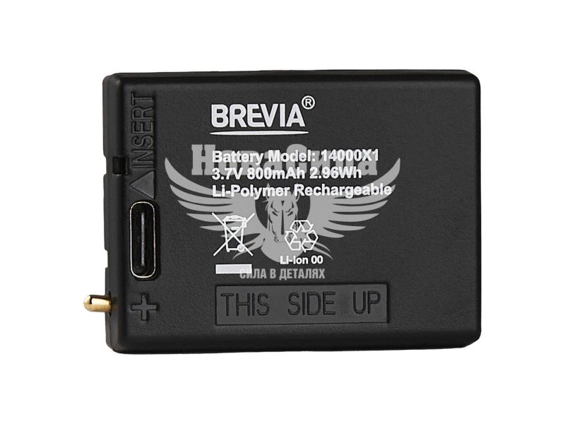Акумулятор для ліхтарика на голову (Brevia) 800mAh Li-polymer (14000X1)