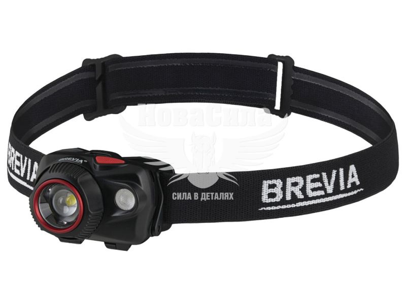 Ліхтарик на голову (Brevia) LED 520lm, 800mAh, 3хААА, IP64 (14520FBX1)