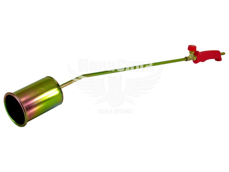 Горілка газова (пальник) (Intertool) під шланг, сопло 138мм. (з регулятором) (GB-0043)