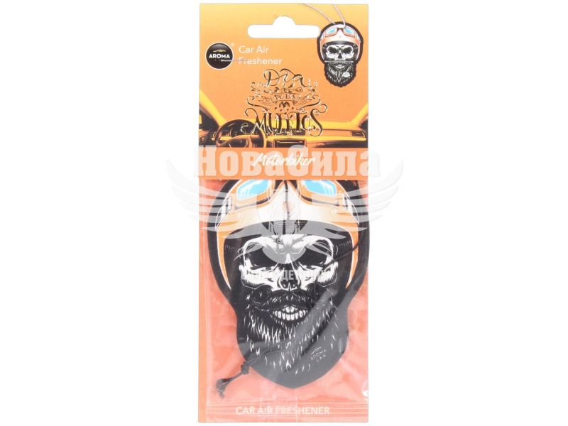 Ароматизатор (Aroma Car) Cellulose Dia De Los Muertos Motorbike (суха картка) (12074)